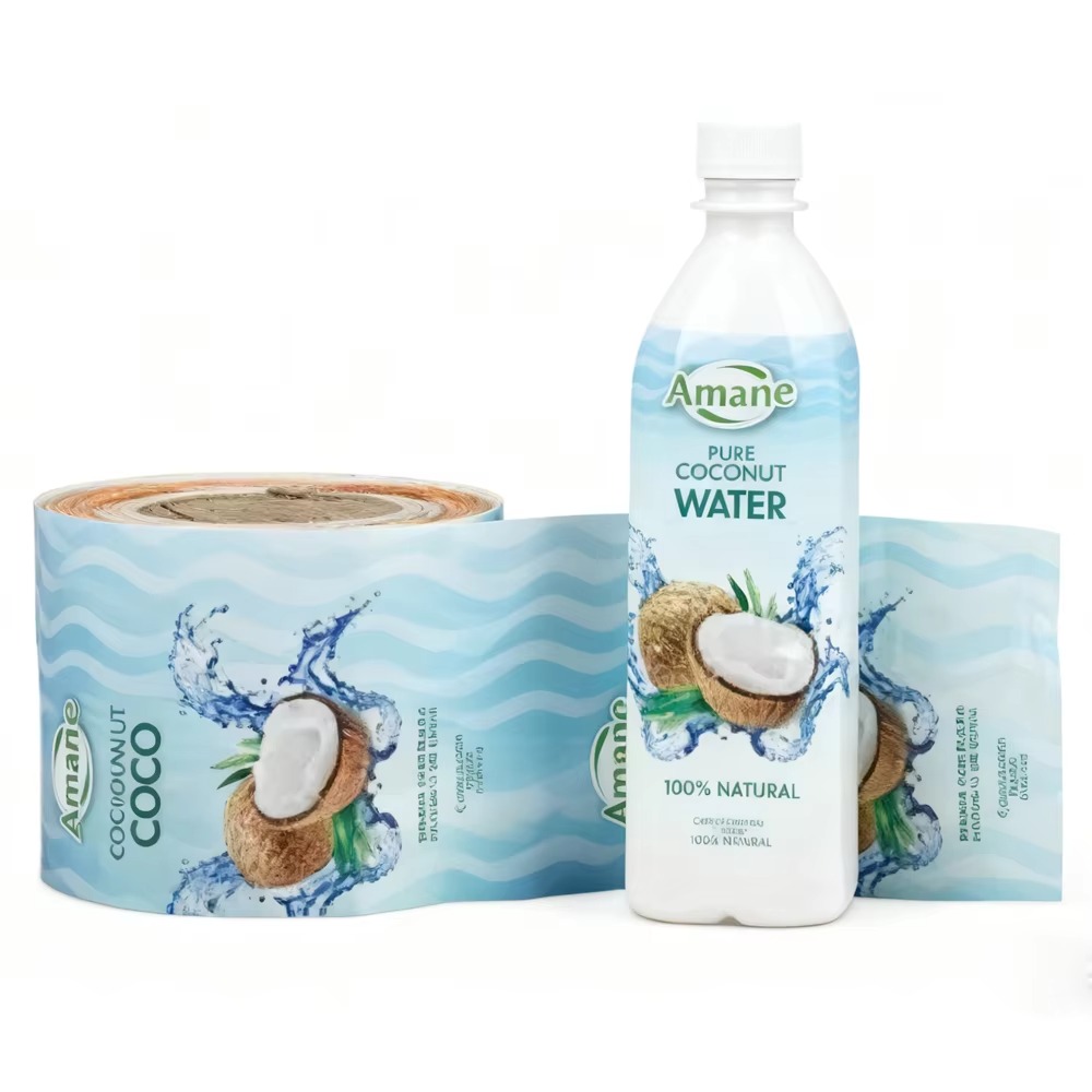 Shrink Wrap Pvc - カスタムPVC/PET熱収縮スリーブラベル｜水、ジュース、ワイン、飲料包装用ボトルラップ印刷