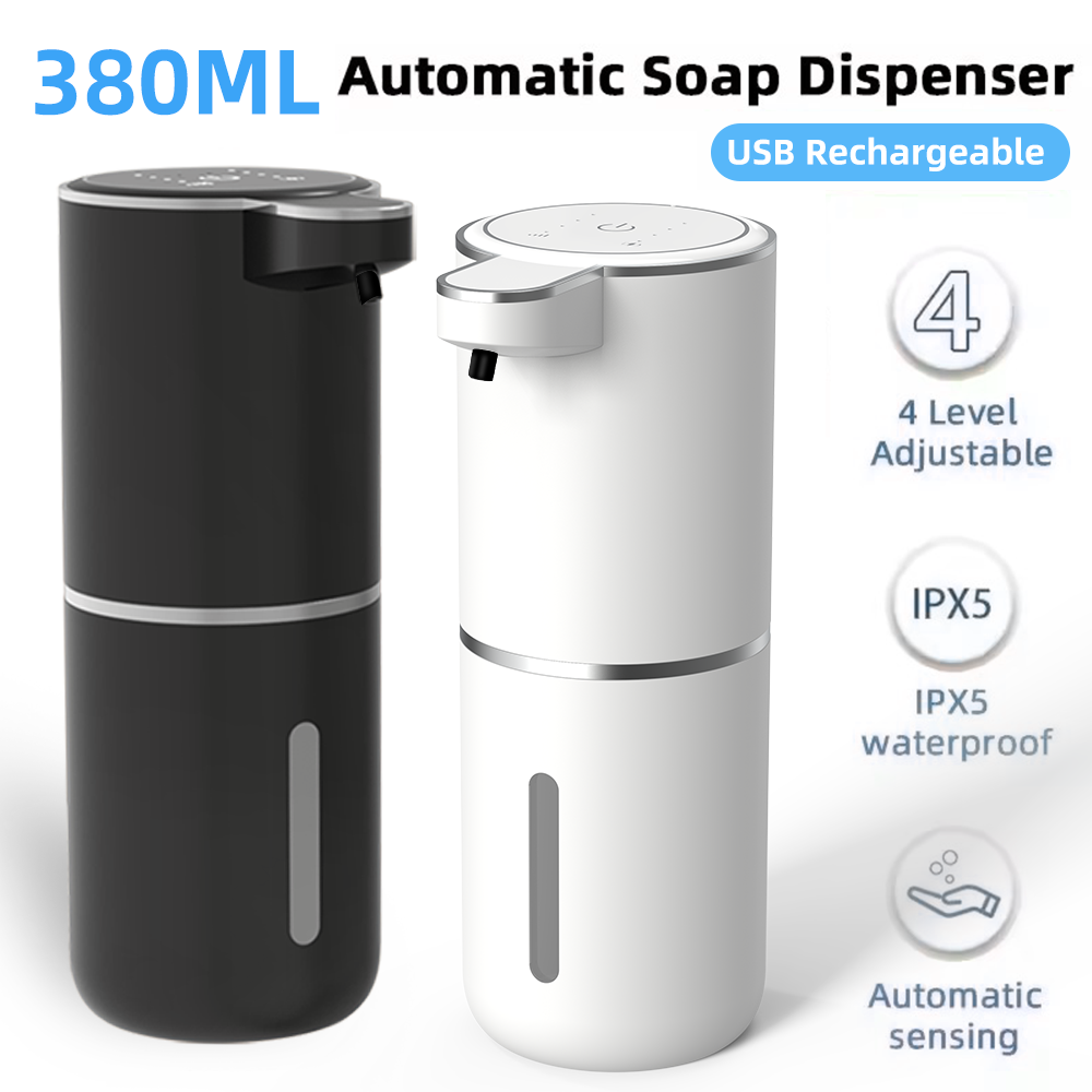 Soap Making Machine - 380ML タッチレス IPX5 防水 4段階調整可能 泡/ジェル