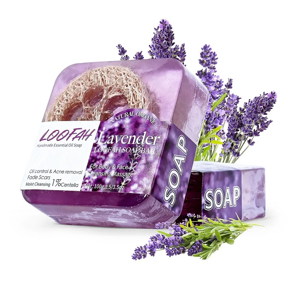 Soap Making Fragrance Oil - 100g オーガニックラベンダーエッセンシャルオイル石鹸、体、顔、手の洗浄用、爽やかな香り、肌に優しく、肌を傷つけません。