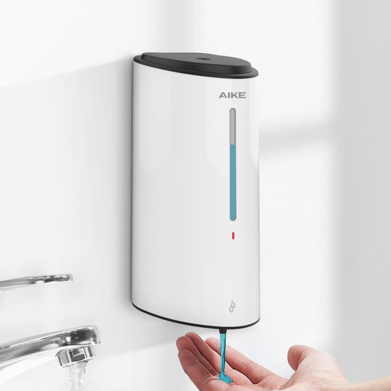 Soap Making Machine - AIKE自動液体ソープディスペンサー850MLプラスチック製業務用壁掛けセンサー式浴室用ソープディスペンサー（手洗い用）