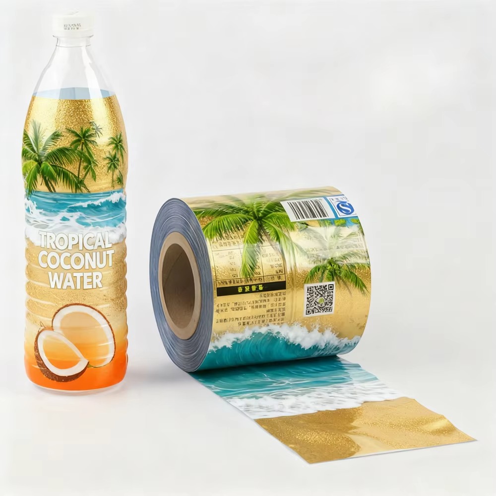 カスタムPVC/PET熱収縮スリーブラベル｜水、ジュース、ワ - Shrink Wrap Pvc のレビューと価格