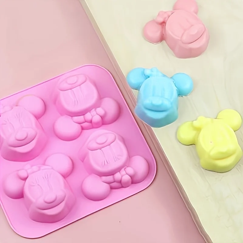 1個入りミニーカートゥーン型、手工芸品、チョコレート、石鹸作 - Natural Making Soap のレビューと価格