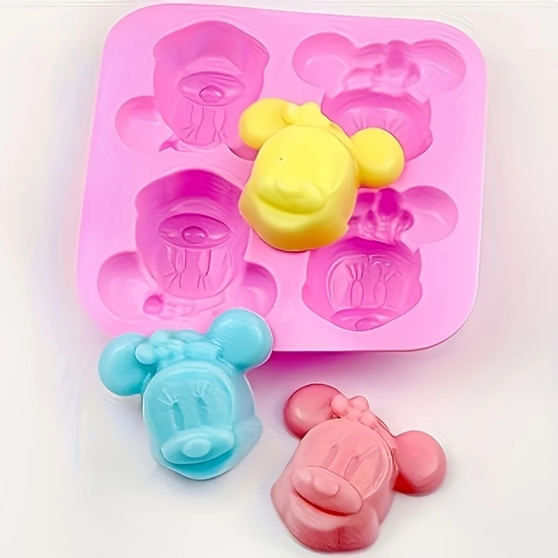 1個入りミニーカートゥーン型、手工芸品、チョコレート、石鹸作 - Natural Making Soap のレビューと価格