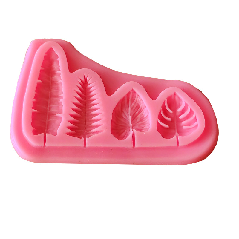 ヤシの葉と亀の葉シリコーン型フォンダンケーキ型チョコレート石 - Natural Making Soap のレビューと価格