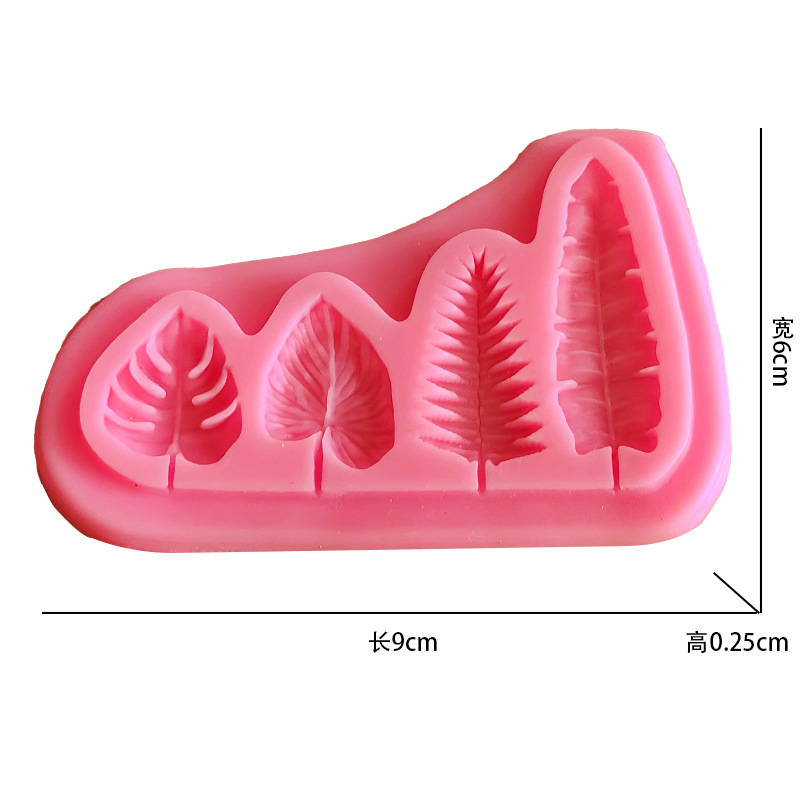 ヤシの葉と亀の葉シリコーン型フォンダンケーキ型チョコレート石 - Natural Making Soap のレビューと価格