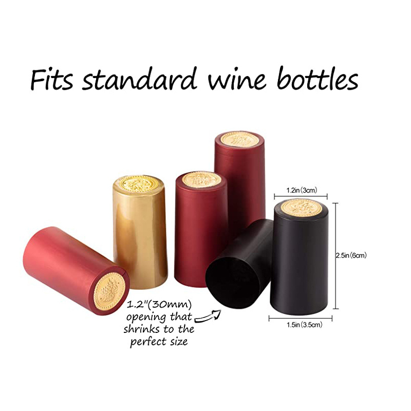 ワインボトル用PVC熱収縮コンテナ,ワインボトル用熱収縮キャ - Shrink Wrap Pvc のレビューと価格