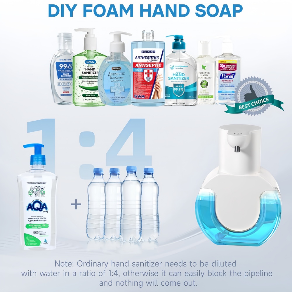 自動ソープディスペンサー 赤外線センサー 泡ハンドサニタイザ - Soap Making Machine のレビューと価格