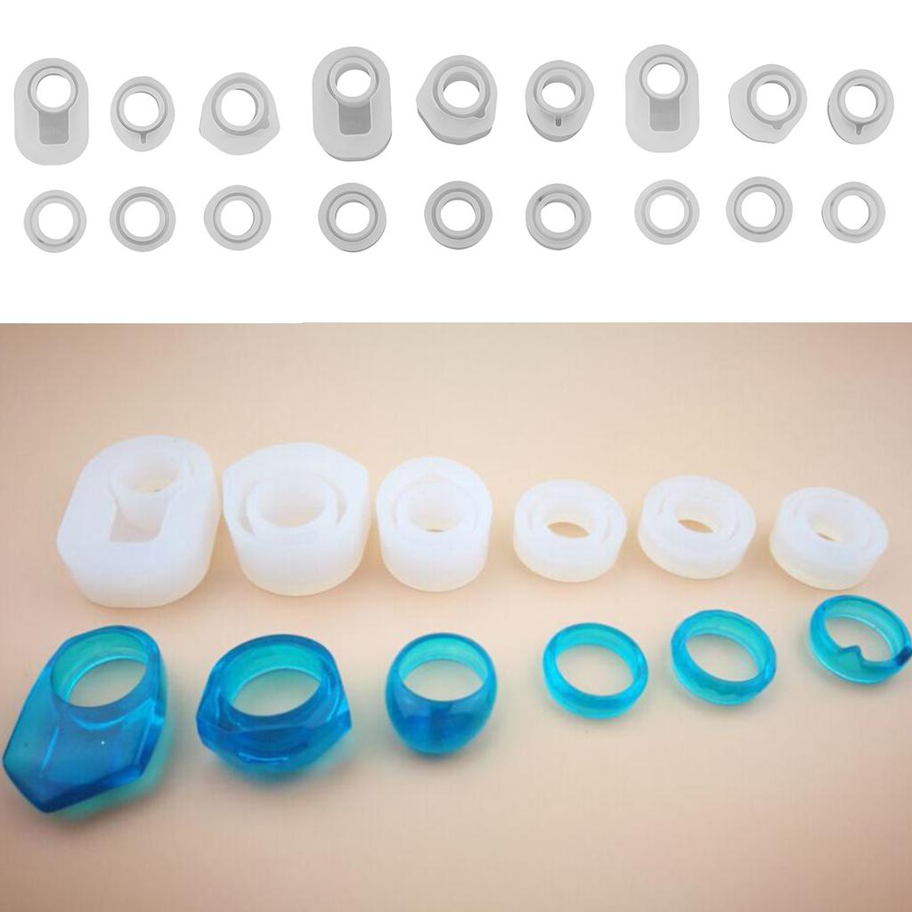 手作りシリコンリング型樹脂鋳造ジュエリーモールド DIYクラ - Natural Making Soap のレビューと価格