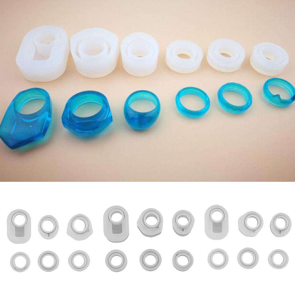 手作りシリコンリング型樹脂鋳造ジュエリーモールド DIYクラ - Natural Making Soap のレビューと価格