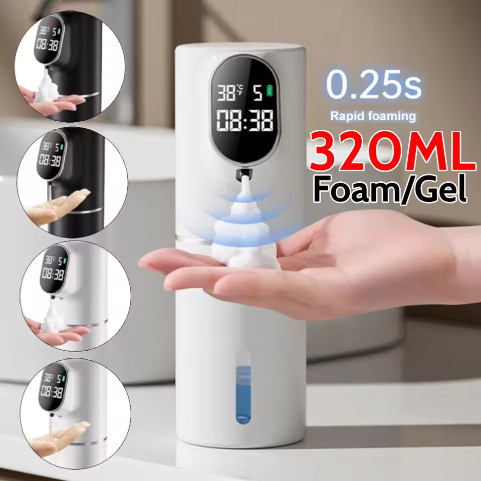 Mi 自動 LED 液体泡ソープディスペンサー 5 段階調整 - Soap Making Machine のレビューと価格