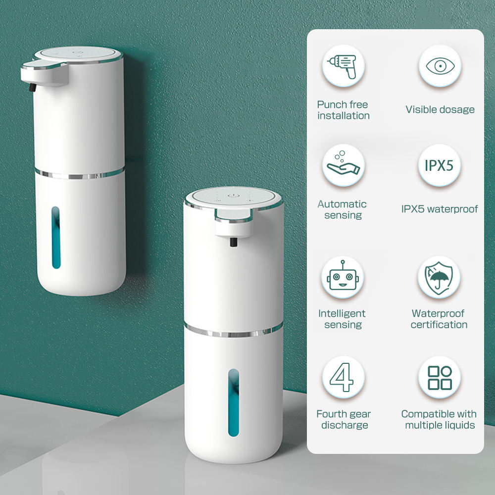 380ML タッチレス IPX5 防水 4段階調整可能 泡/ - Soap Making Machine のレビューと価格