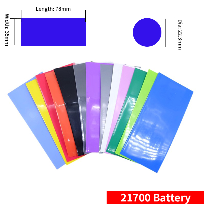 20/50/100 個 PVC 熱収縮チューブ 18650/ - Shrink Wrap Pvc のレビューと価格