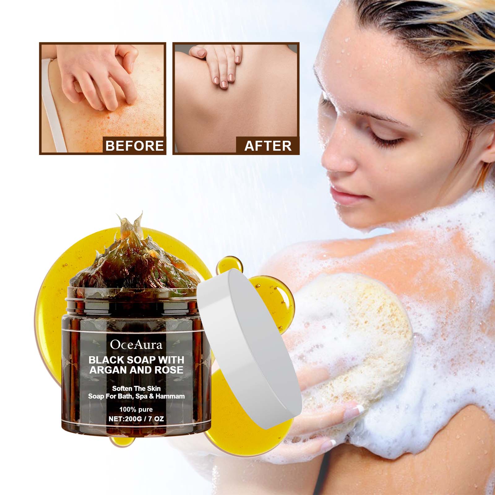 オセアウラ ブラックソープ アルガン＆ローズ配合 ブラックベ - Soap Making Fragrance Oil のレビューと価格