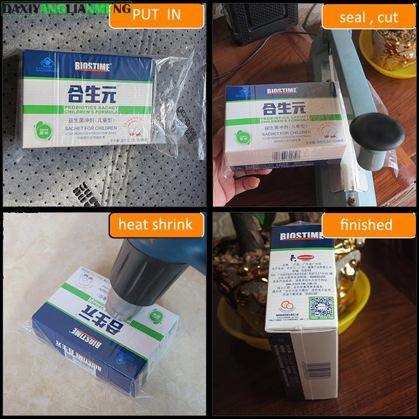 100 ピース/ロット 82 サイズ POF 熱収縮袋透明膜 - Shrink Wrap Pvc のレビューと価格