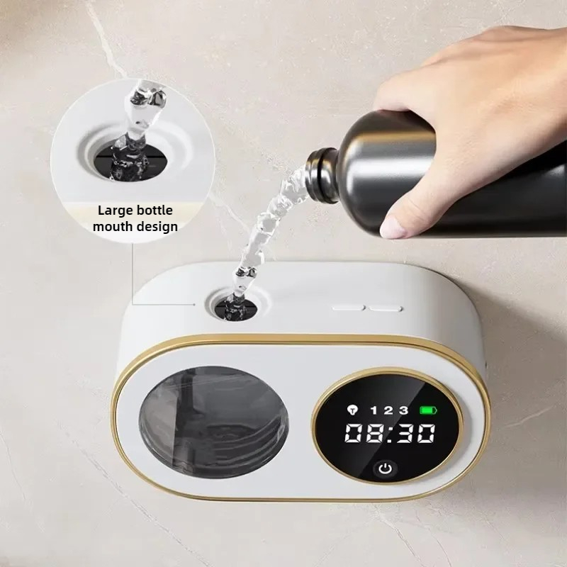 壁掛け式自動ソープディスペンサー 大容量 非接触充電式センサ - Soap Making Machine のレビューと価格